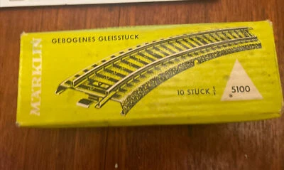 Vintage Marklin HO 5100 standard Curve Track - 6 - Image 1 of 2
