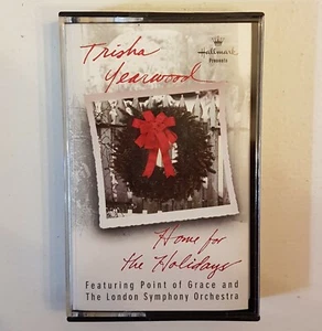 Trisha Yearwood Home for the Holidays Cassette Tape Hallmark 1997 London Symphon - Picture 1 of 2