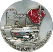 1° Régiment Médical, médaille de table 69 millimètres, LR Paris (14175)