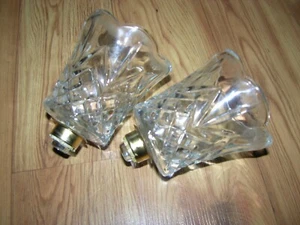 Juego de 2 tazas votivas transparentes Cambridge interiores de hogar con ojal de acero - Imagen 1 de 6