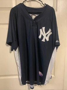 Jersey New York Yankees Colección Auténtica Majestic Cool Base Talla XL - Imagen 1 de 7