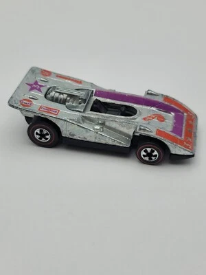 Rodillo de vapor Hot Wheels Redline 1976 vintage súper cromados colores voladores Foto 1 de 4