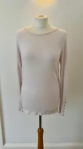 MINT VELVET Pink Stretch Jumper/Sweater-UK Size 10 - Picture 1 of 13