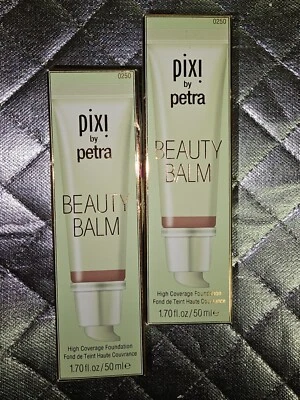 Pixi by Petra  Balm High-Coverage Foundation No.6  Expresso 1.7 fl oz Lot Of 2 - Image 1 of 2