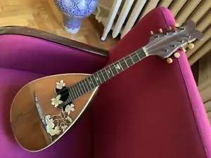 TRES BELLE MANDOLINE NAPOLITAINE SIGNÉE SGROI MANCUSO CATANIA - Afbeelding 1 van 6