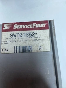 OEM Trane American Standard Furnace 3" Limit Switch L230-30F SWT1652 SWT01652 - Picture 1 of 3