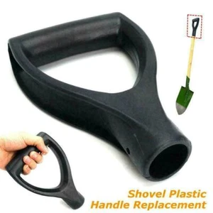 1*Black Plastic Shovel Replacement D-Grip Spade Handle Garden Nice - Picture 1 of 10