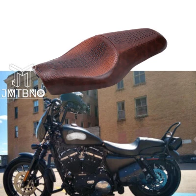 Sillín de conductor de pasajero de dos asientos para Harley SportsterXL 1200 883 48 2009-2015 Foto 1 de 4