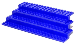 😀 LEGO Display Stand for minifigures Genuine Lego Parts # BLUE *A - Picture 1 of 8