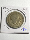 1920 Great Britain 1/2 Crown - Silver