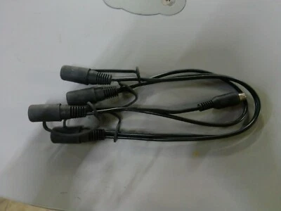 Special Arrangement 1 to 4 Way DC Power Splitter Adapter Cable Cord 4 CCTV Cam - Image 1 of 3