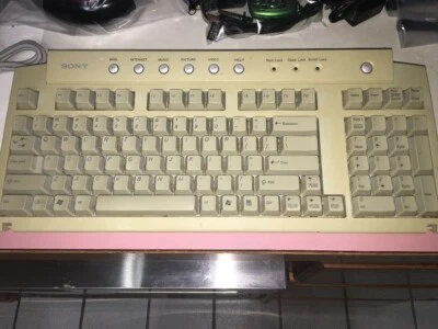 SONY KEYBOARD    MODEL PCVA-KB1P-Very Rare-SHIPS N 24 HOURS - Image 1 of 3