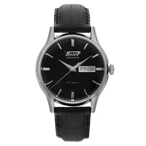 Tissot Heritage Visodate Steel Black Dial Automatic Men Watch T019.430.16.051.01