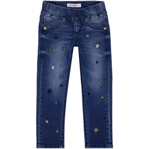 VINGINO Mini Mädchen denim Hose Jegging BAMBINA Gummibund blue vintage Gr.98-116 - Bild 1 von 2
