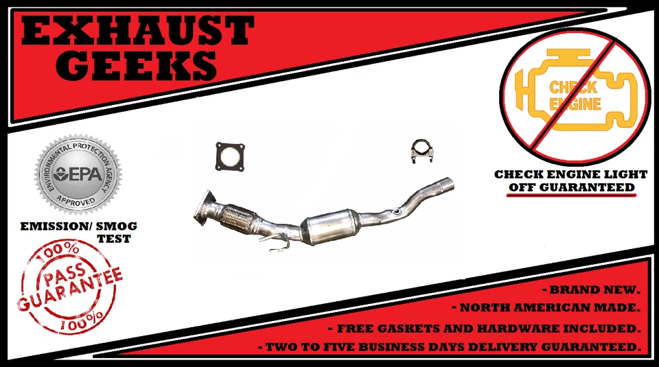 Convertidor Volkswagen Beetle 2006 2007 2008 2009 2010 2,5 L de alta resistencia + juntas Foto 1 de 1