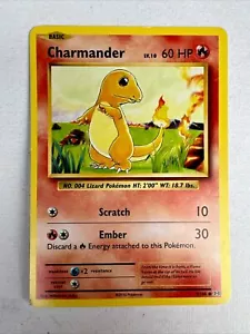 Charmander 60 HP 2016 Pokemon Card 9/108 - Picture 1 of 6