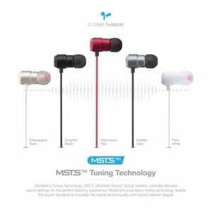 MobiFren Holeic Auricolari Bluetooth Wireless Qualità Hi-Fi Stereo Suono Metallo Orecchio  - Foto 1 di 18