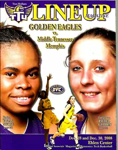 Programma basket femminile Tennessee Tech-Middle Tennessee/Memphis 2008 - Foto 1 di 2
