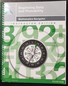 Beginning Data and Probability: Mathematics Navigator - Instructor Edition - Picture 1 of 6