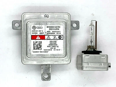 OEM for 10-15 Audi Q7 Xenon HID Headlight Ballast and D3S Bulb - Image 1 of 2