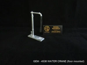 00/4MM  1:76  GEM - 4538 WATER CRANE (floor mounted) WHITE METAL KIT - Picture 1 of 3