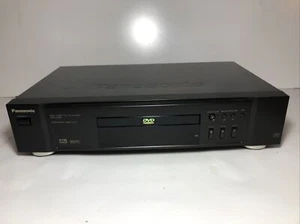 Panasonic Stereo Video CD DVD-A120 Player NO Remote BLACK USED - Picture 1 of 5