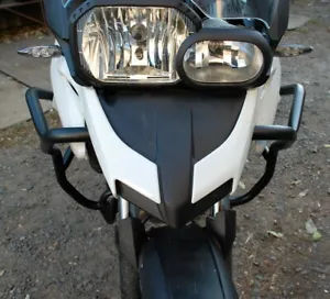 BMW F700GS ENGINE GUARD CRASH BARS BLACK BIKE ACCESSORIES PROTECTIVE ARCHES - Picture 1 of 9