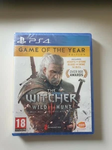 The Witcher 3 Wild Hunt - (PS4, 2016) - Game Of The Year Edition - ENG NEW - Foto 1 di 3