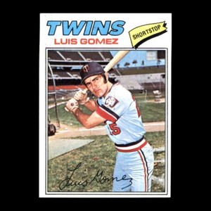Luis Gomez 1977 Topps Rookie Minnesota Twins #13 Set Break NICE!