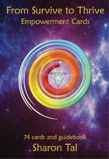 Sharon Tal From Survive to Thrive Empowerment Cards (Mixed Media Product)