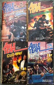Able Team #46, 47, 48 & 49, Dick Stivers, Counterblow, Shadow Warriors, Kultkrieg - Bild 1 von 6
