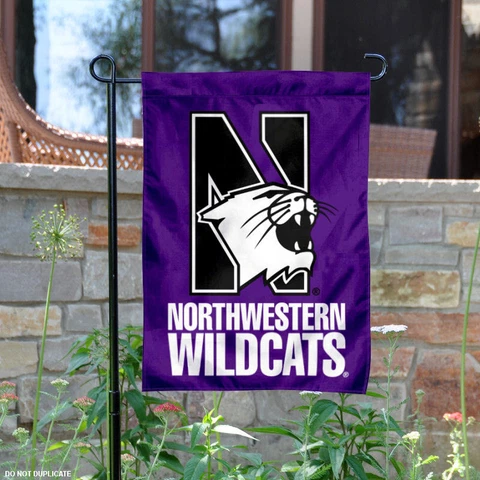 Northwestern Garden Flag Yard Banner Cover