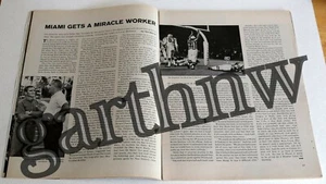 DON SHULA 1970 BECOMES MIAMI DOLPHINS HEAD COACH PICTORIAL FEATURE * JIM KIICK - Picture 1 of 1