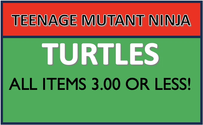 T.M.N.T. Teenage Mutant Ninja Turtles Accessories-3.00orLESS! Combined Shipping - Image 1 of 1