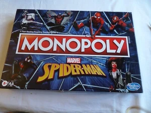 Monopoly: Marvel Spider-Man Board Game Hasbro Gaming (2021) Very Good - Picture 1 of 5