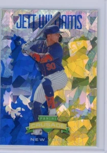 2024 Panini Crusade Cracked Ice Prizm #11 JETT WILLIAMS New York Mets - Picture 1 of 2
