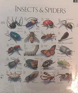 1999 - 33¢ - Scott #3351 - INSECTS AND SPIDERS - Full Sheet of 20 Stamps Mint NH - Picture 1 of 1