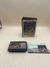Famicom Software Dragon Ninja (With Box And Manual) Namco