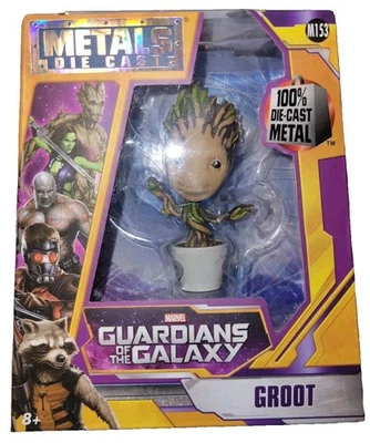 Marvel Guardianes de la Galaxia Groot 100% Metal Fundido (Regalo)(Marvel)(Nuevo) Foto 1 de 2