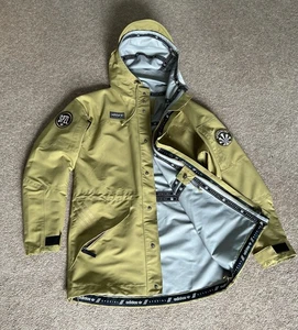 Authentic Adidas SPZL Barrowland spezial waterproof Parka Jacket Size S/M VGC - Picture 1 of 23