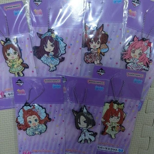Uma Musume figure Rubber key chain Lot 7 set anime game Japan mascot m623 - Picture 1 of 3