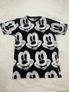 Disney Collection by Neff Mickey Mouse Classic Men’s Black Cotton Tee L - Picture 1 of 6