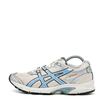 ASICS Damen Gel-Nimbus 8 Sneaker Weiß Blau Silber Atmungsaktiv Laufschuh EU 40 - Bild 1 von 4