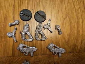 2 X Warhammer 40k Chaos Space Marine With Heavy Bolter Metal Games Workshop - Picture 1 of 3