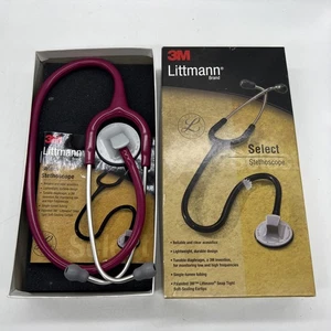Estetoscopio 3m Littmann Select 28 pulgadas frambuesa #2296 - Imagen 1 de 11