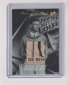 2018 PIECES OF THE PAST THE BAR RELIC CHARLES LINDBERGH - Bild 1 von 1