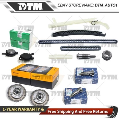 Timing Chain Kit&Pair VVT Gears Kit FOR Mercedes Benz W205 W213 X156 M270 M274 Foto 1 de 4