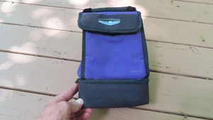 Arctic Zone Insulated Lunch Bag 2 Compartments Zip Close - Picture 1 of 11