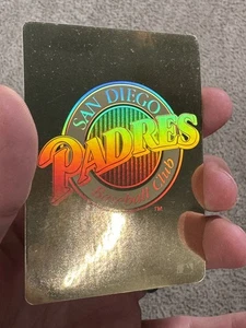 1992 cubierta superior #sin logotipo del equipo de San Diego Padres hologramas San Diego Padres - Imagen 1 de 6
