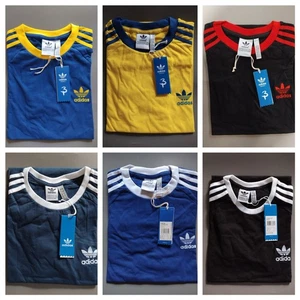 Adidas Men's T-Shirt Trefoil Logo Design Classic Short Sleeve Shirt - Picture 1 of 15